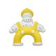 Yellow Overalls Man Car Perfume Air Conditioner Vent Clip