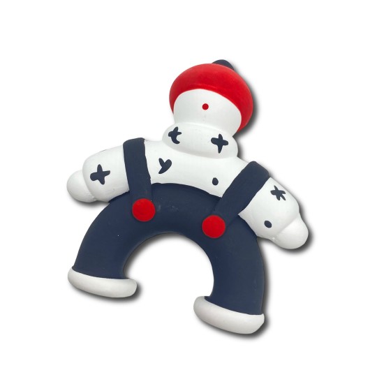 Cow In White Clothes And Black Overalls  Car Perfume Air Conditioner Vent Clip