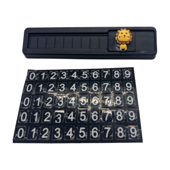 Lion Temporary Parking Sign Ornament