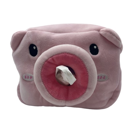 Pig Car Seat Back Armrest Paper Box