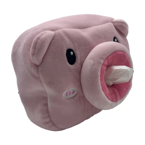 Pig Car Seat Back Armrest Paper Box