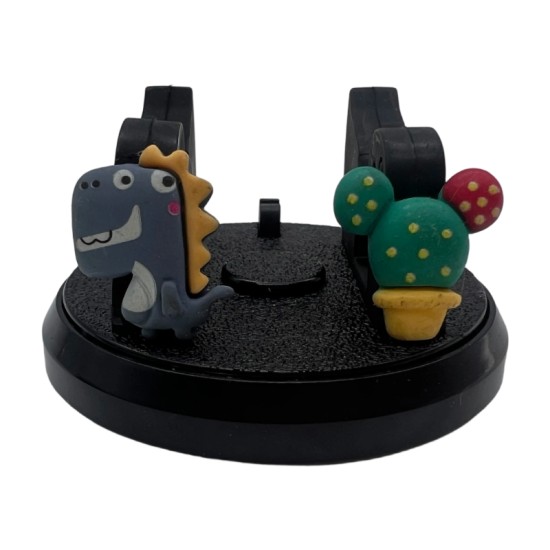 Dinosaur + Cactus Car Navigation Phone Holder
