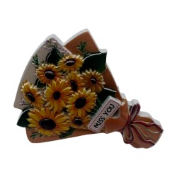 Sunflower Car Aromatherapy Air Conditioner Vent Clip