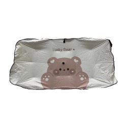 Cartoon Cat Bear Parasol Small Car Sunshade