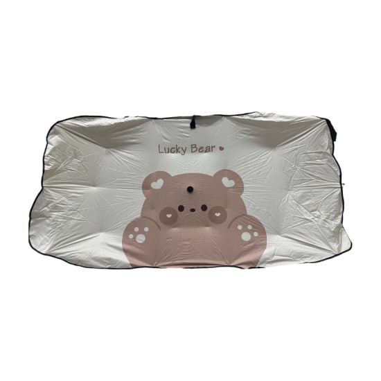 Cartoon Cat Bear Parasol Small Car Sunshade