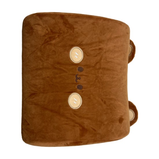 Plush Memory Foam Waist Support Bear Square