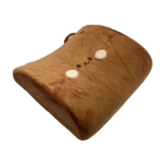 Plush Memory Foam Waist Support Bear Square