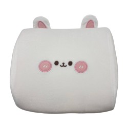 Plush Memory Foam Lumbar Support Square Rabbit