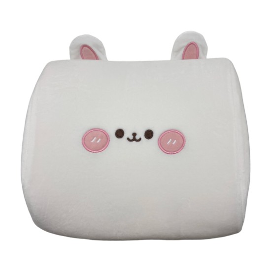 Plush Memory Foam Lumbar Support Square Rabbit