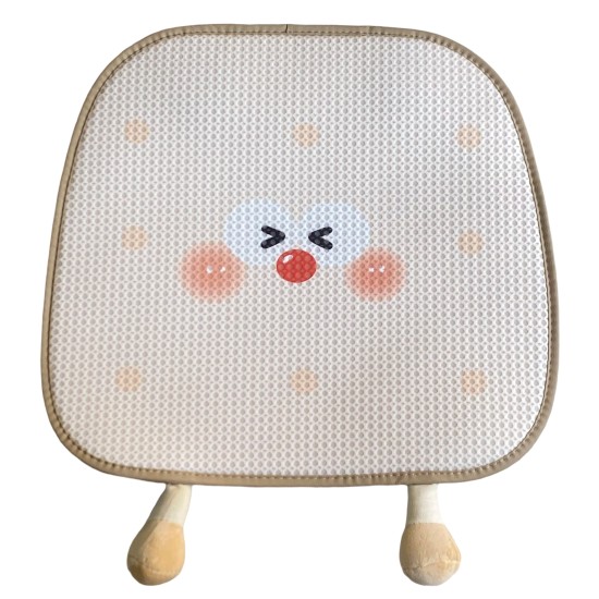 Honeycomb Cheese Biscuit Seat Cushion Front