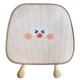 Honeycomb Cheese Biscuit Seat Cushion Front