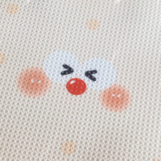 Honeycomb Cheese Biscuit Seat Cushion Front