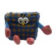 Monster Storage Bin - Blue Stripes