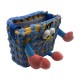Monster Storage Bin - Blue Stripes