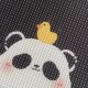 Honeycomb Naughty Panda Cushion Front Row