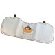 Honeycomb Bow Hat Puppy Seat Cushion Back