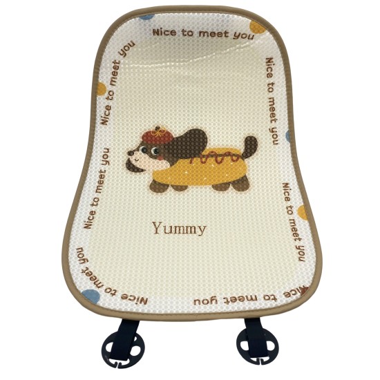 Honeycomb Bow Hat Puppy Cushion Backrest