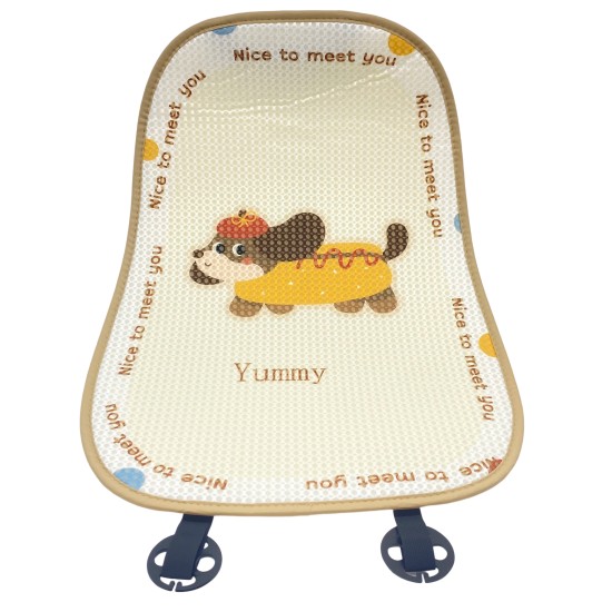 Honeycomb Bow Hat Puppy Cushion Backrest