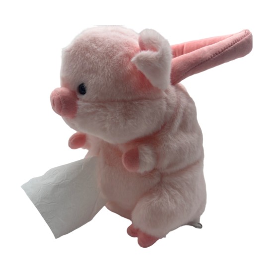 Papa Pig Tissue Box