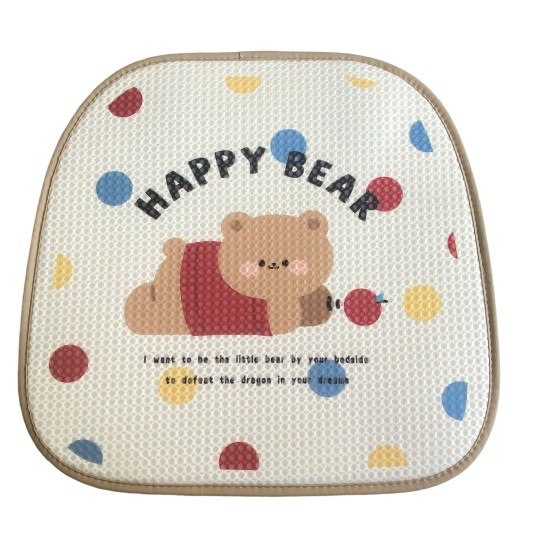 Honeycomb Bear Cushion Front Row