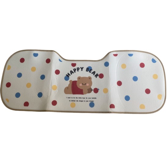 Honeycomb Bear Cushion Back Seat