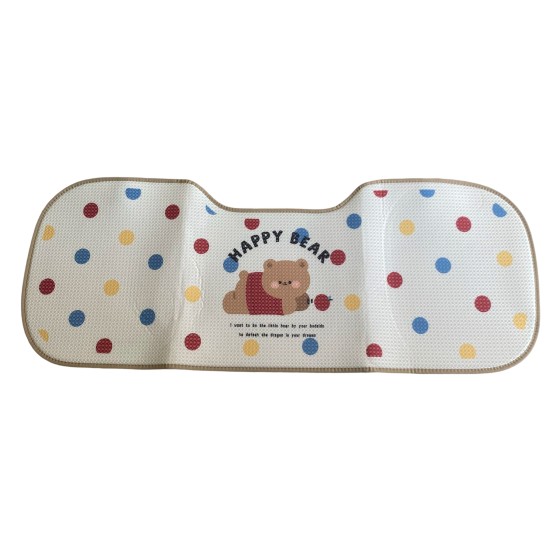 Honeycomb Bear Cushion Back Seat