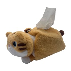Orange Cat Tissue Box