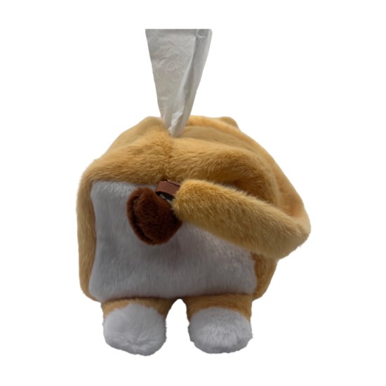 Orange Cat Tissue Box