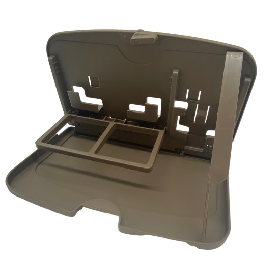Brown Car Rear Seat Back Foldable Small Dining Table