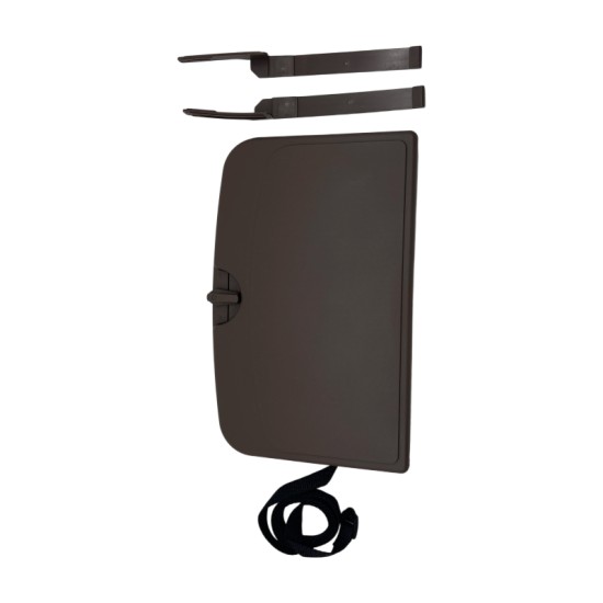 Black Car Rear Seat Back Foldable Small Dining Table