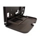 Black Car Rear Seat Back Foldable Small Dining Table