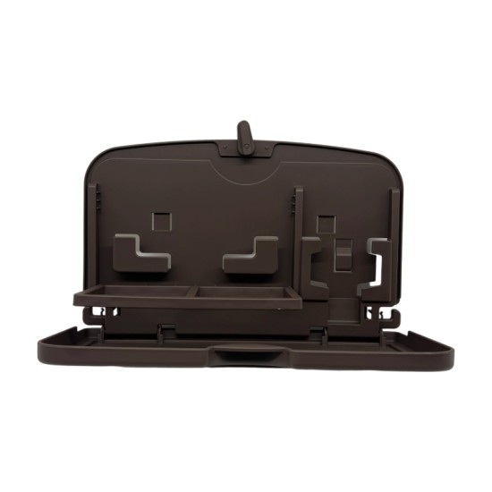 Black Car Rear Seat Back Foldable Small Dining Table