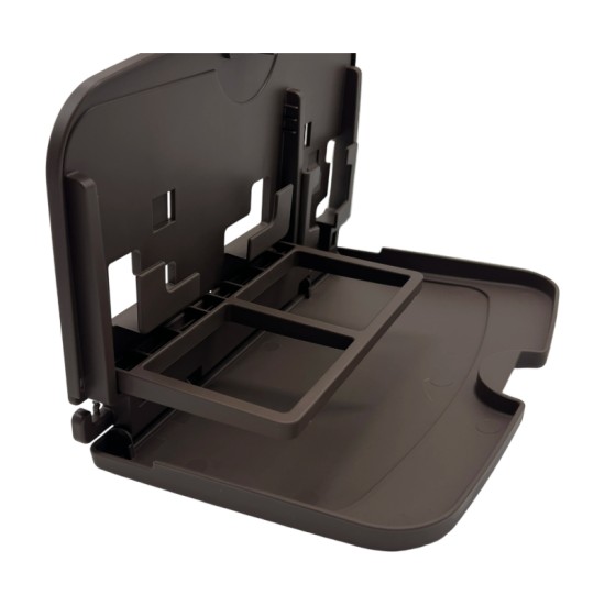 Black Car Rear Seat Back Foldable Small Dining Table