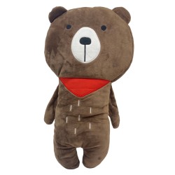 Brown Bear Children's Seat Belt Adjustment Doll Car Shoulder Guard
